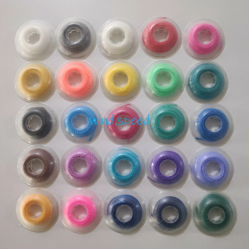 140 Rolls Dental Ortho Power Chain Elastic Rubber Bands 35 Colors 4 size - Image 3 of 4