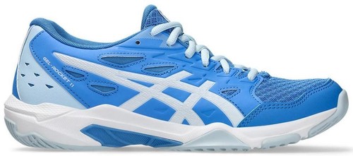 ASICS Gel Rocket 11 White Blue - 1073A065-105 | eBay
