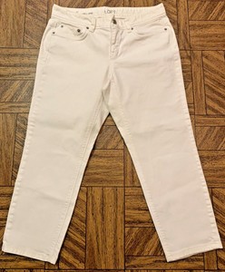 ann taylor white jeans