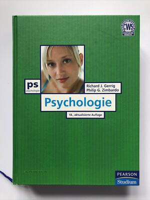 Psychologie   Philip G. Tumbledown und Richard J. Gerrig (2008, 18. Auflage)