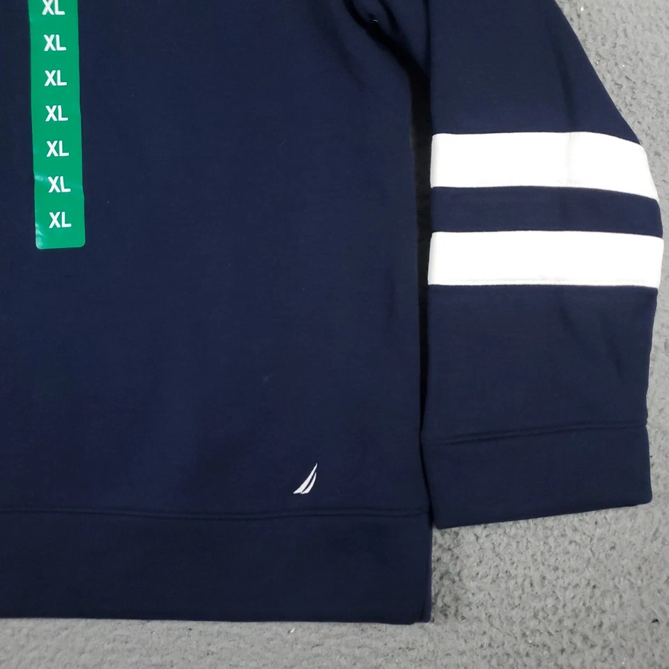 Nautica Sweater Womens Size XL Blue Pullover Hoodie Sweatshirt Ladies - Image 4 of 4