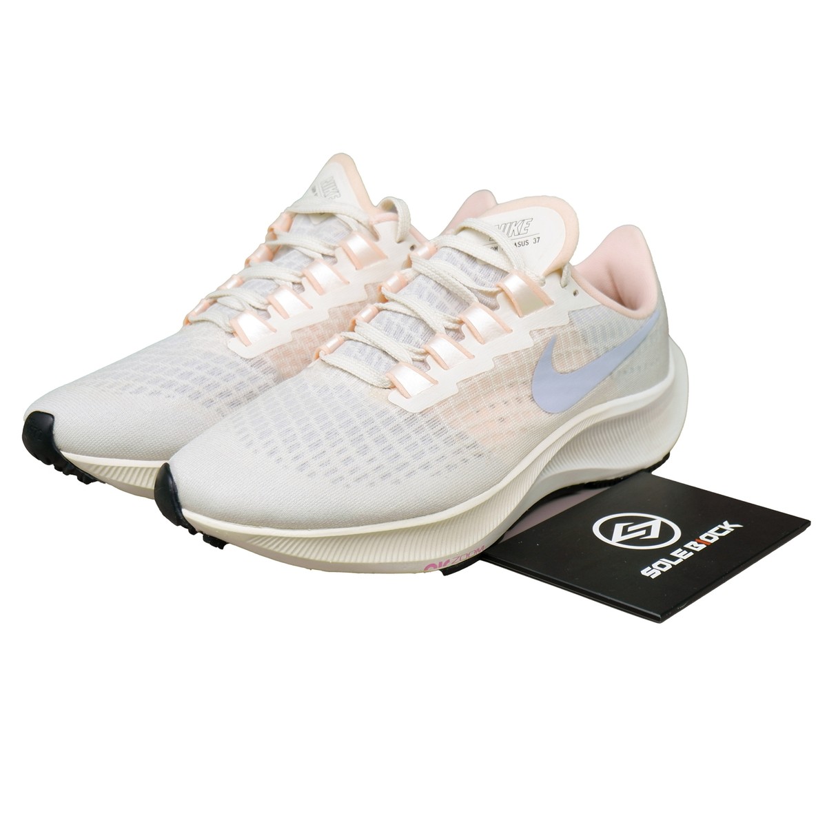 NIKEズームペガサス37 BQ9647-102 IVORY/GHOST24.5 Nike Air Zoom Pegasus 37 Pale Ivory Shoes BQ9647-102 Women's