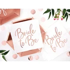 Rose Gold BRIDE TO BE HEN PARTY NAPKINS Hen Night Accessories Tableware