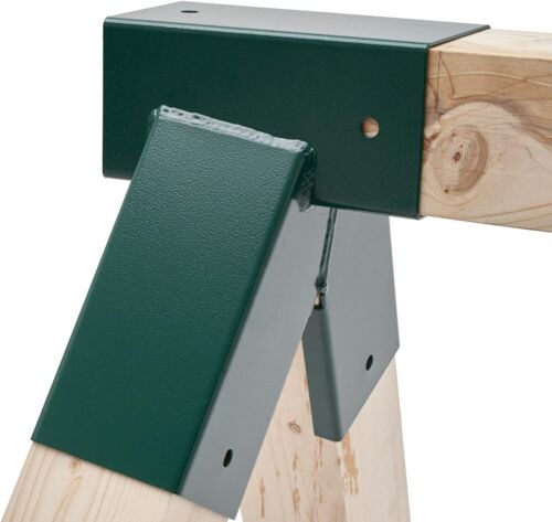 SWING CORNER METAL BRACKET SQUARE 90x70 100deg WOODEN CLIMBING FRAME PLAYHOUSE - Picture 3 of 11