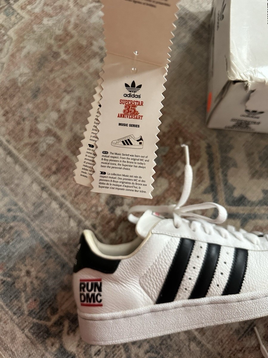Adidas 35th Anniversary Superstar 1 Run DMC Size 7 RARE | eBay Adidas 35th Anniversary Superstar 1 Run DMC Size 7 RARE | eBay