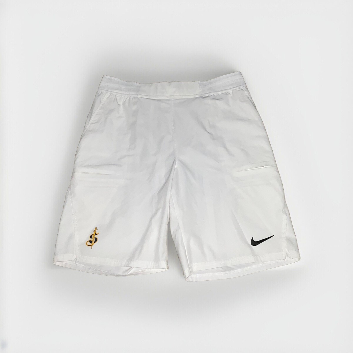 Nike Men's Court Advantage Tennis Shorts Cw5944-100 Size Medium