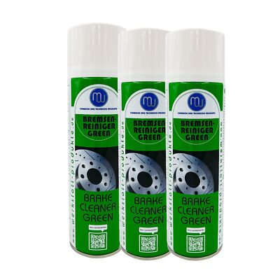 3x Bremsenreiniger Green ohne n-Hexan Teilereiniger Montagereiniger 500ml WP