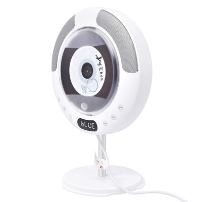 Bluetooth Wall Mountable CD Player with Speaker PullSwitch Remote Control FM USB