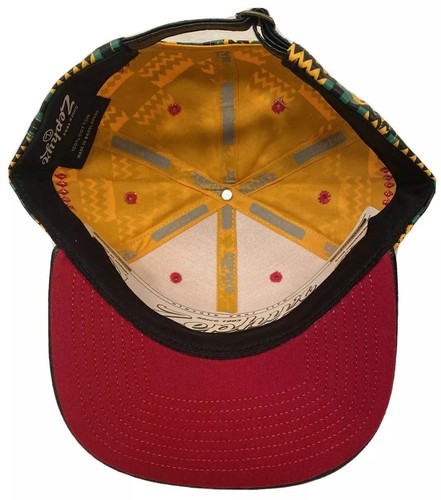 Zephyr NCAA Miami Hurricanes "Zukente" Flat Bill Strap-back Hat NEW WITH TAGS - Picture 5 of 7