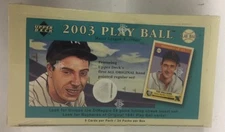 2003 Upper Deck Play Ball Baseball Hobby Box Factory Sealed 24 Pack