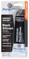 NEW PERMATEX 81158 BLACK 3OZ RTV SILICONE ADHESIVE WATERPROOF SEALANT 6124309