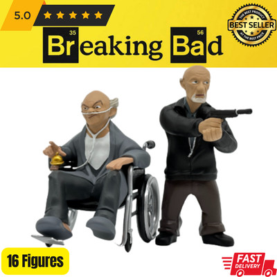 BREAKING BAD Action Figure Amine Model Toy Heisenberg Walter White Hank Kid Doll