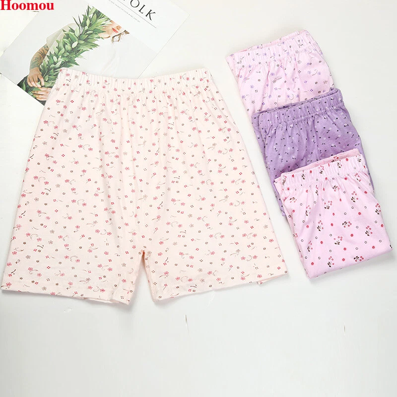 Calzoncillos boxer de algodón de cintura alta talla grande para mujer y niño Foto 3 de 4