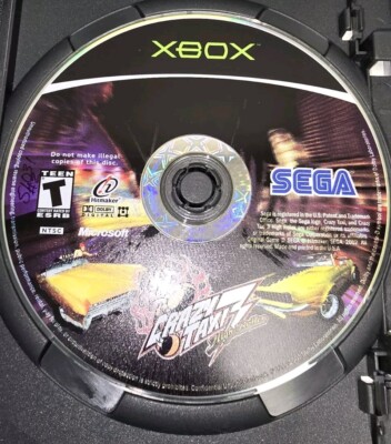 Crazy Taxi 3 Sur Xbox – PAL – Complet Et En Bon état
