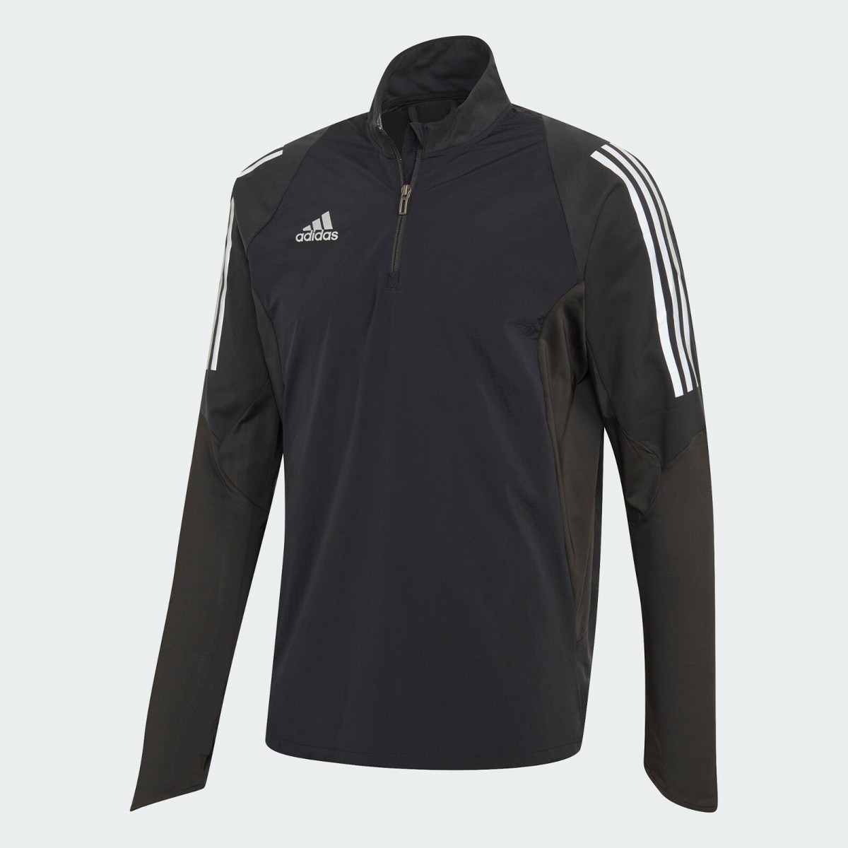 adidas half zip training top