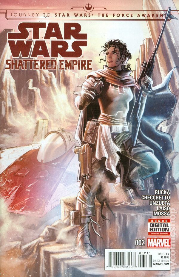 Journey to Star Wars The Force Awakens Shattered Empire #2A Checchetto FN 2015