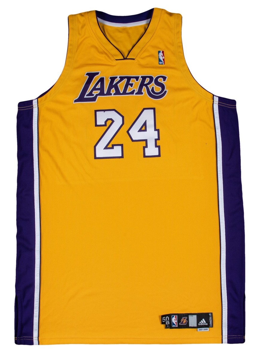 アッキーページ Kobe Bryant Signed Game Used 2007-08 Los Angeles Lakers