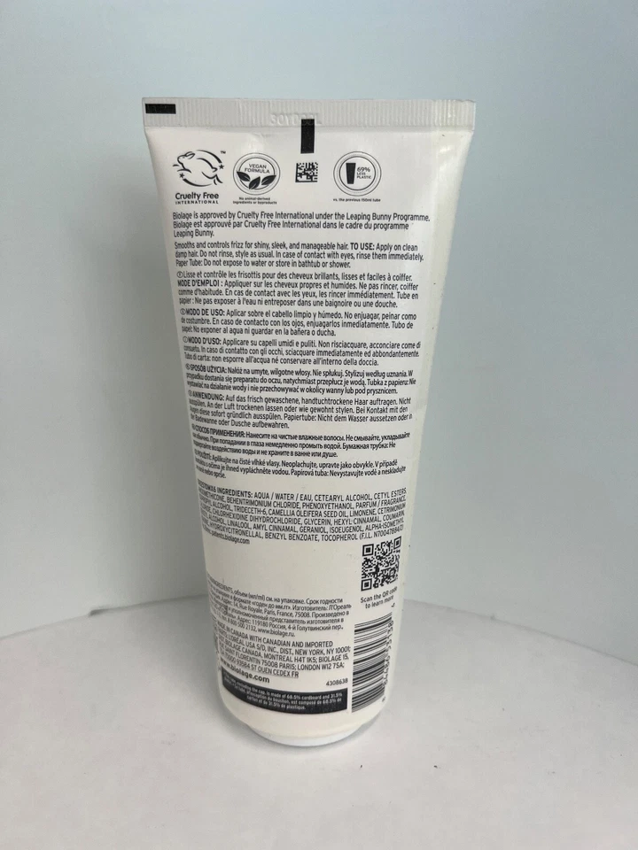 Biolage SmoothProof оставляющий крем для вьющихся волос 6,8 унц - Изображение 2 из 2