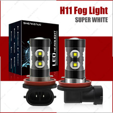 For Toyota RAV4 2013-2014 2x H8 H11 H16 LED Fog Driving Light Bulbs White 6000K