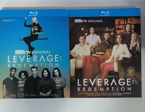 Leverage：Redemption Season 1-2：4-Disc New Box Set Sealed English Subtitle