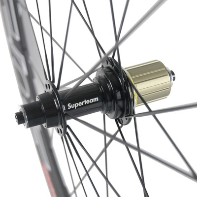 Superteam 50mm Clincher Road Bike/Bicycle wheels 23mm Width