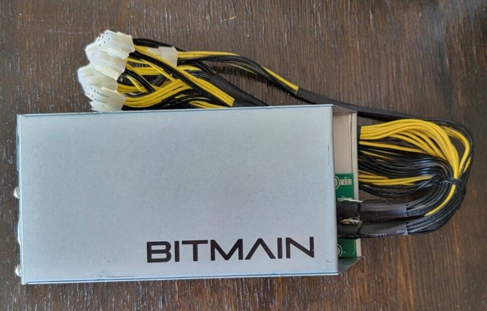 APW3++ 12-1600 Bitmain 1600-Watts APW3++ PSU Power Supply for Antminer Bitcoin 