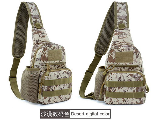 Tactical Military Molle Sling Chest Pack Outdoor Travel Shoulder Crossbody Bag - Picture 30 of 32
