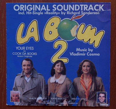 Original Soundtrack LA BOUM 2 ''Reality''   12'' Schallplatte Vinyl LP Musik