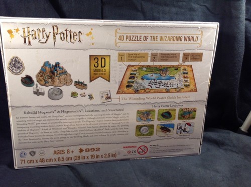 Harry Potter Sealed Wizarding World 4 D Puzzle 892 pieces - Picture 5 of 7