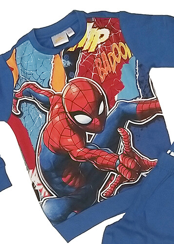Pigiama bimbo ragazzo invernale in caldo cotone e felpina MARVEL - DISNEY vari - Picture 6 of 19
