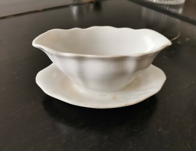 Sauciere in weiss V&B sehr alt  Landhaus Shabby DJL Brocante 
