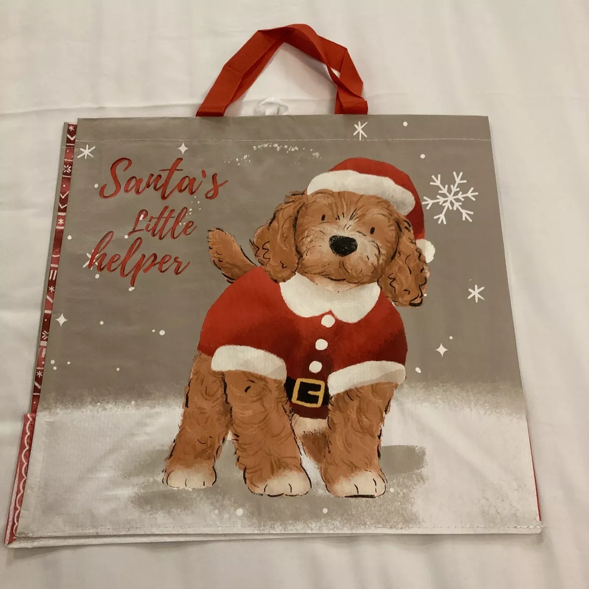 Dog christmas bag sale