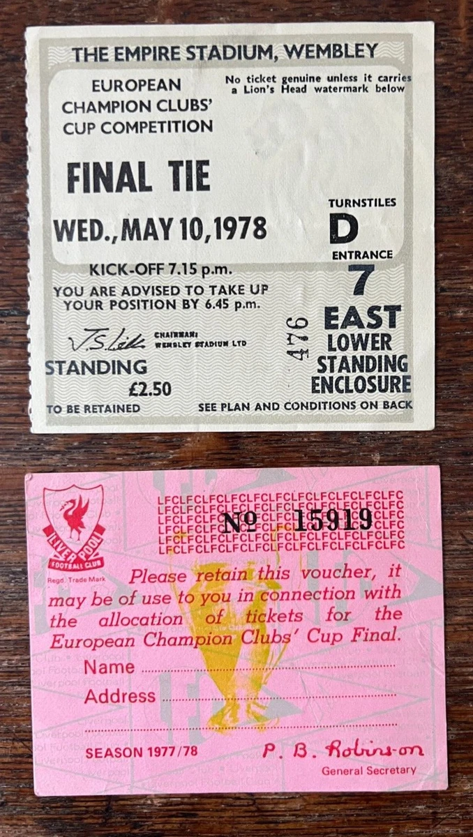 Finale de la Coupe d'Europe 1976-1977