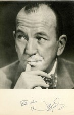 Noel Coward Signed Autograph RPPC Photo Postcard COPY