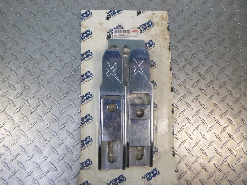 Extensión basculante 06-07 Kawasaki ZX10 R ZX 1000 cromo CNC Billet aluminio Foto 2 de 3