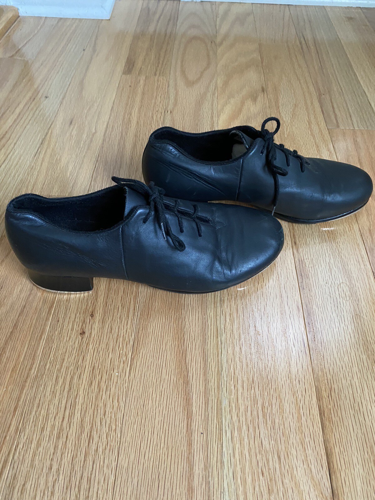 Bloch Shock Wave Woman’s Tap Shoes Black Size 8.5 Wit… Gem