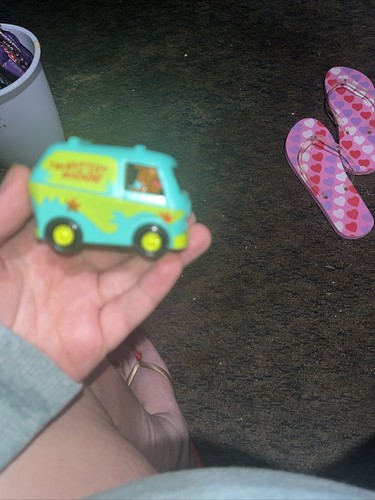 HANNAH BARBERA SCOOBY-DOO THE MYSTERY MACHINE VAN TOY 50TH ANNIVERSARY USED