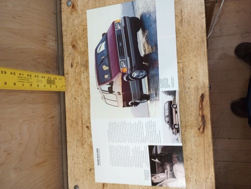 1991 Ford Aerostar Wagon Van Vintage Sales Brochure Catalog - Picture 2 of 10