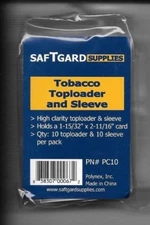 50 TOBACCO CARD TOP LOAD HOLDERS + 50 TOBACCO SOFT SLEEVES T206 ALLEN & GINTER