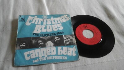 THE CANNED HEAT - THE CHIPMUNK SONG - CHRISTMAS BLUES - LIF 56079 - SP - FRANZÖSISCH