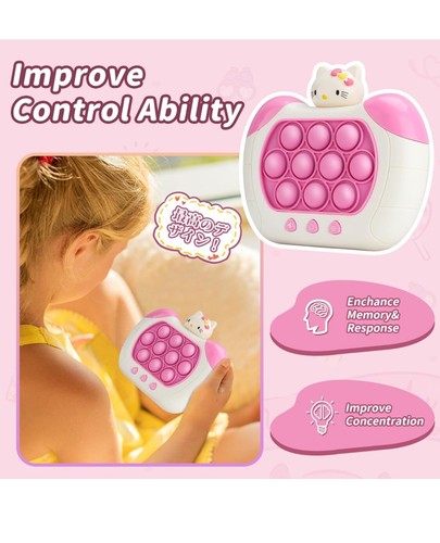 Pop Game Light Up Sensory Fidget Puzzle Toy Multiple Game Modes 3+ - Picture 4 of 7