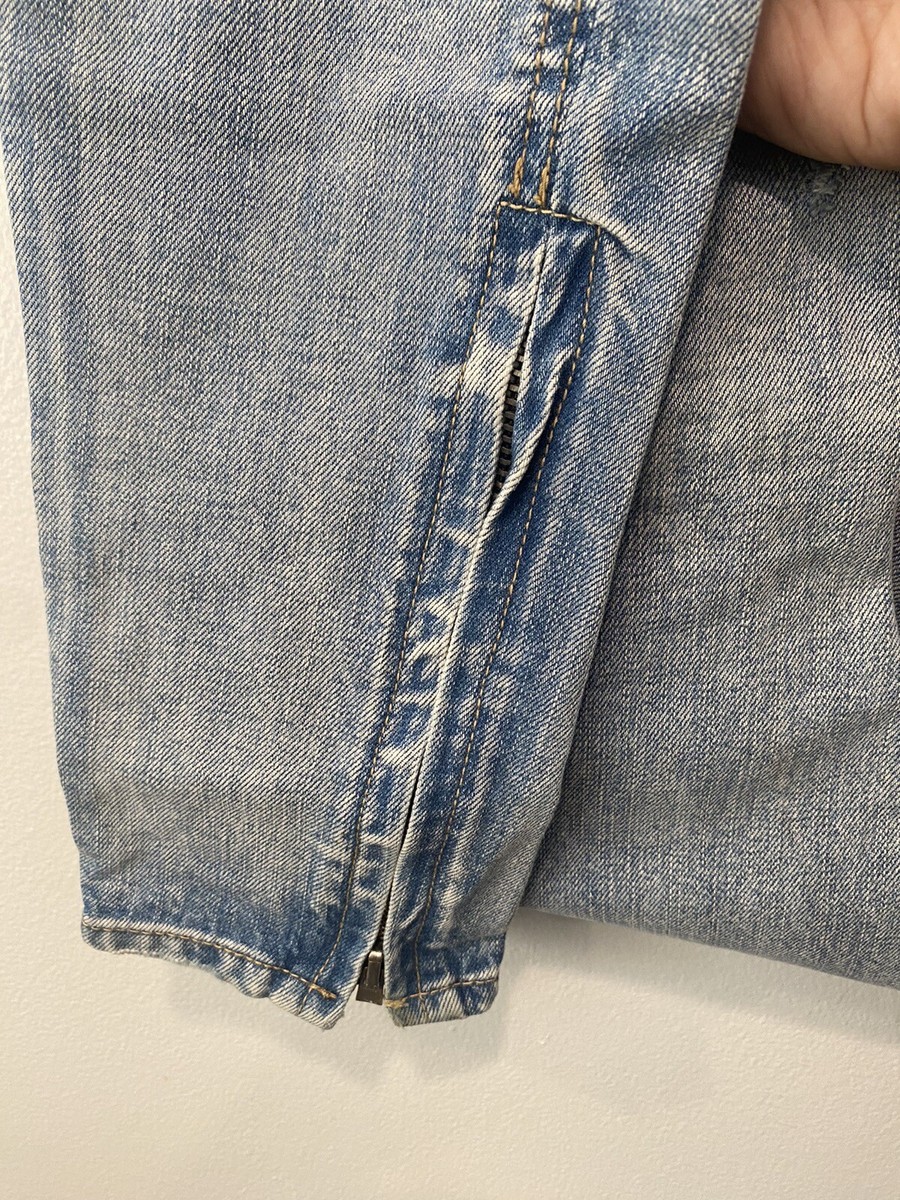FEAR OF GOD Fourth Collection Slim Fit Distressed Selvedge Dnm