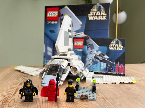 7166 Lego Star Wars Imperial Shuttle (99% komp, 3/4 Minifiguren, Karton, Anleitung)