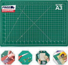 Self Healing Sewing Mat 12Inch X 18Inch Rotary Cutting Mat Double Sided 5 Craft