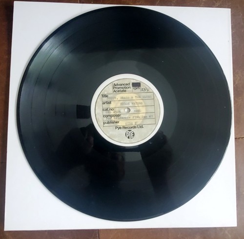 Muddy Waters – Muddy, Brass & The Blues 12" UK 1967  acetate