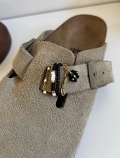 Birkenstock Boston Charm | Handarbeit Schuhschmuck | Schuh - Shoe Charms