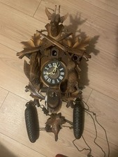 Antique large   Black Forrest Cuckoo Clock fully working Germany 