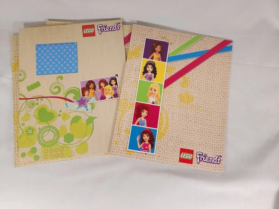 Lote de 6 Carpetas escolares LEGO FRIENDS niñas Carpeta Portafolio Foto 2 de 4