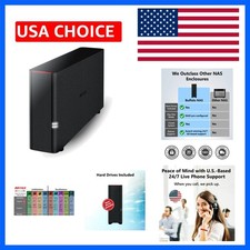 LinkStation 210 2TB 1-Bay NAS Network Attached Storage with HDD Hard Drives I...