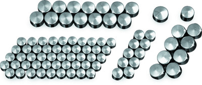 Kuryakyn Kool Kaps Engine Cover Caps for Twin Cam & Evolution Motors